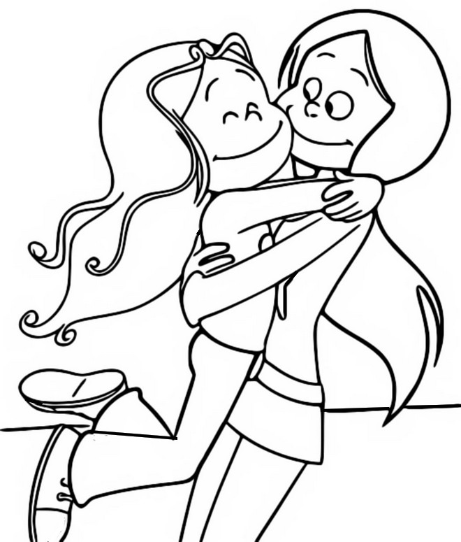 Coloring page Habbing