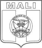Coloring page Mali