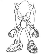 Obrazek do kolorowania - Sonic the Hedgehog - Sonic Prime