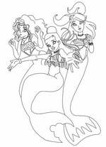 Coloring sheet - Mermaid Magic - Netflix 2024