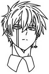 Kostenloses Ausmalbild - Lance Crown - Mashle