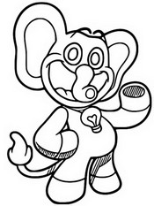 Desenho para colorir Bubba Bubbaphant