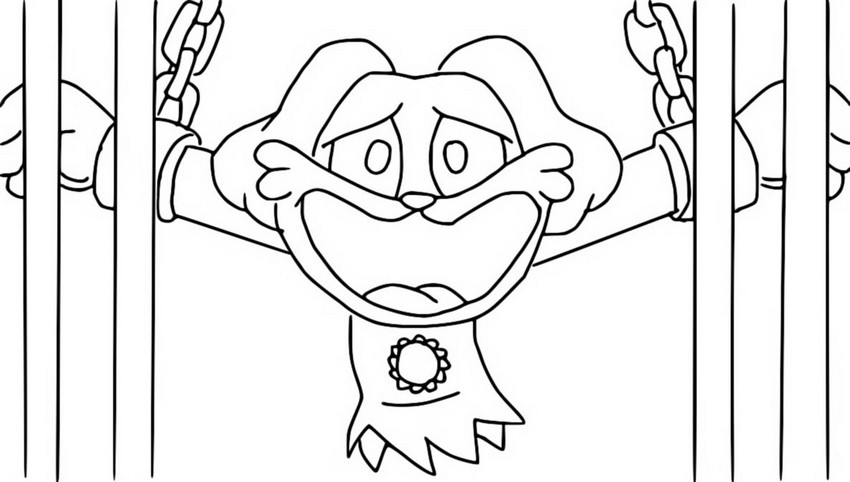 Coloring page Hanged