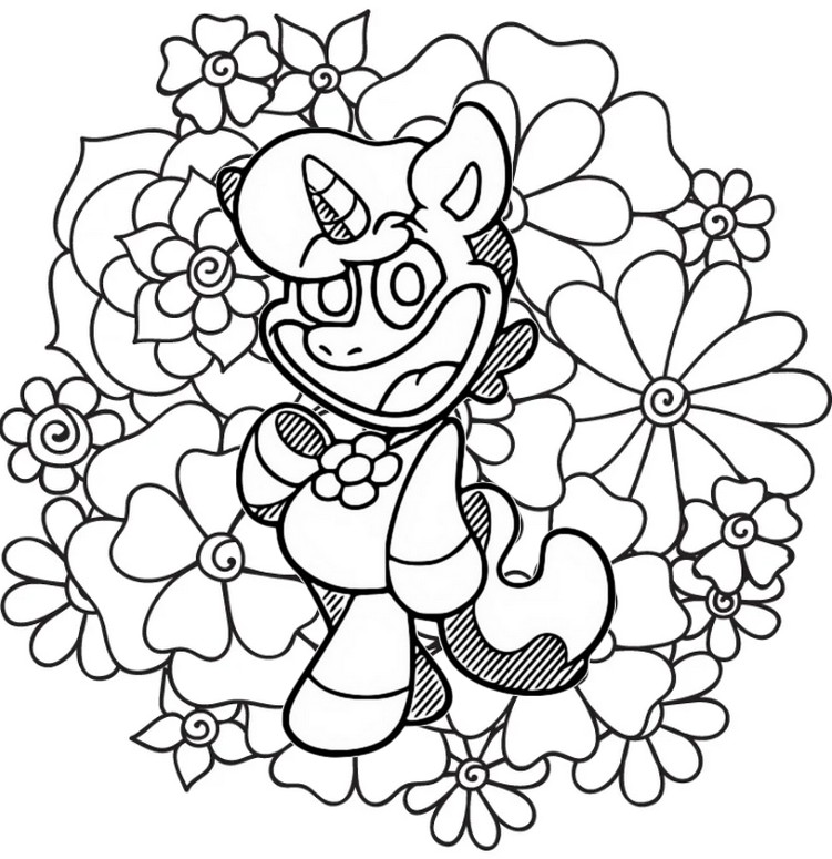 Coloring page CraftyCorn