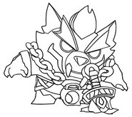 Foglio da colorare - Fenrir Buzz - Brawl Stars - Ranked