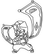 Desenho para colorir Thief Edgar