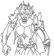 Imagen para colorear - Cerbero - Fortnite Mitos y Mortales