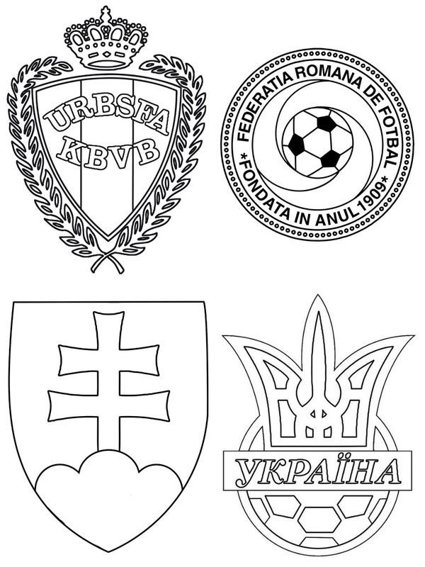 Coloring page Group E