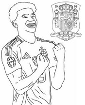 Disegno gratuito - Yamal Lamine
 - UEFA EURO 2024