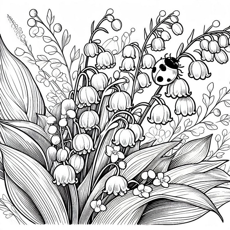 Coloriage Coccinelle