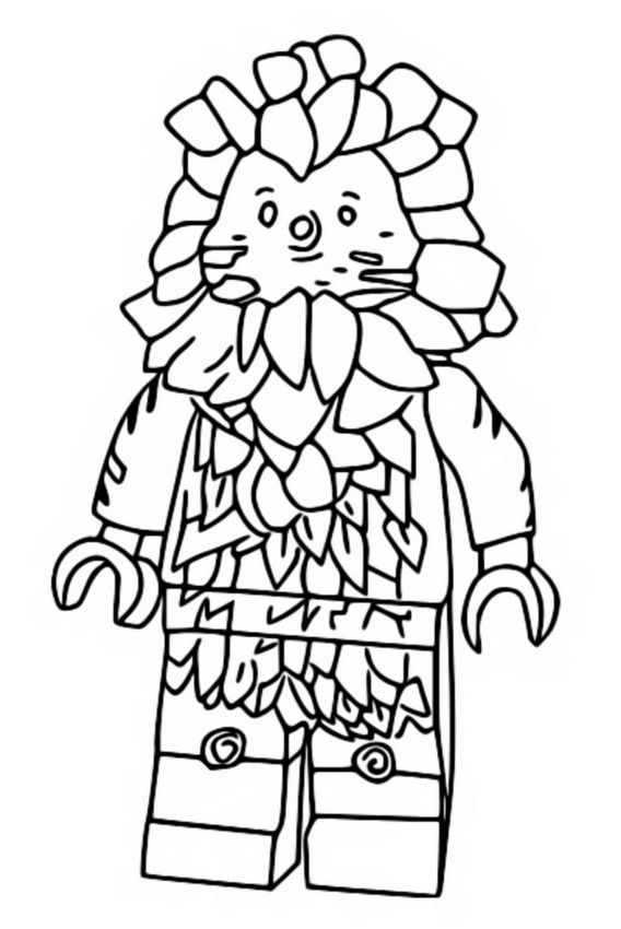 Coloring page Bushranger