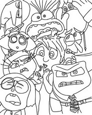 Disegno gratuito - Manifesto - Emozioni - Inside Out 2