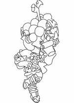 Imagem para colorir - Angelo Dioniso - Brawl Stars - Classic
