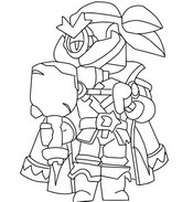Desenho para colorir Barley Bucaneiro