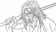 Desenho para colorir - Tengen Uzui - Demon Slayer Temporada 4