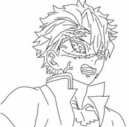 Desenho para baixar - Sanemi Shinazugawa - Demon Slayer Temporada 4