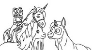 Disegno scaricabile - Ava & Star - Unicorn academy capitolo 2