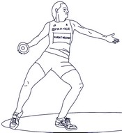 Bild zum Ausmalen - Mélina Robert-Michon - Französische Athleten Olympische Spiele 2024