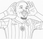 Dibujo para colorear Marcus Thuram