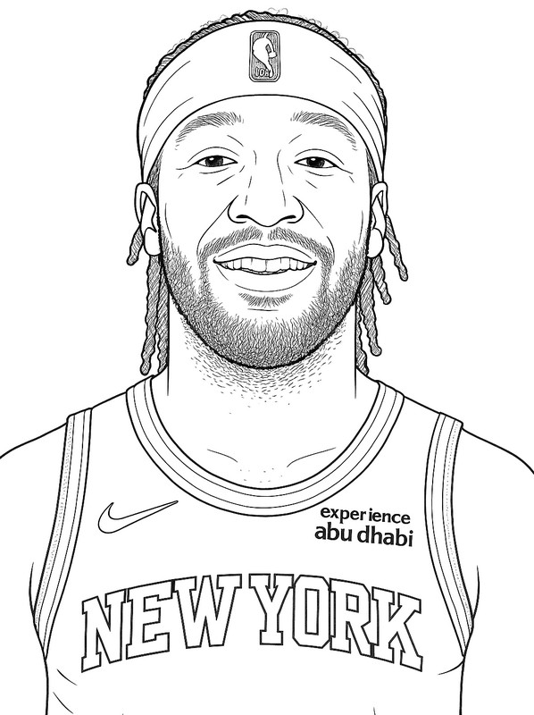Nba Coloring Nba Coloring