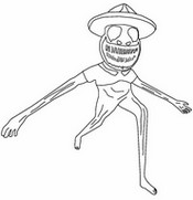Image à colorier - Zookeeper - Zoonomaly