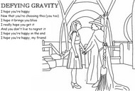 Image to color - Defying Gravity - Happy - Wicked