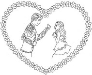 Image to color - Valentine's day - Wicked