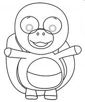 Kostenloses Ausmalbild - Teshi - Wonderoos