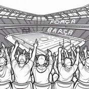 Coloring page Tifo