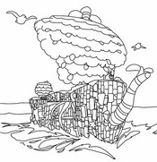 Printable coloring - Welcome aboard! - Mario and Luigi Brothership
