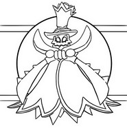 Coloring page - Zokket - Mario and Luigi Brothership
