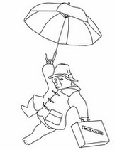 Disegno da colorare Paddington in Perù