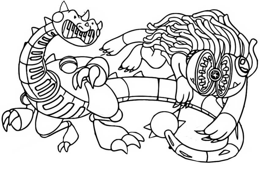 Dibujo para colorear Yarnaby