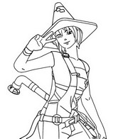 Dibujo para colorear Joss