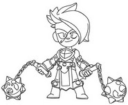 Dibujo gratuito - Lumi - Brawl Stars - Arenas Oscuras