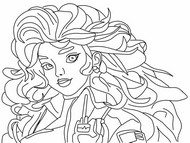 Printable coloring - DVA - Last War Survival