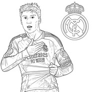 Dibujo para colorear - Gonzalo Garcia - Copa Mundial de Clubes de la FIFA 2025