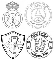 Coloring page Semi-finals