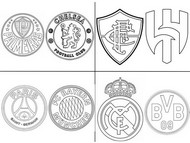Kleurplaat FIFA Clubwereldkampioenschap 2025