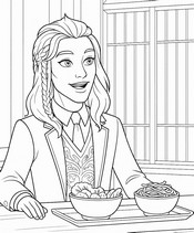Desenho para baixar - Jae - Supernatural Academy
