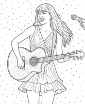 Disegno gratuito - Taylor Swift - Celebrità 2025