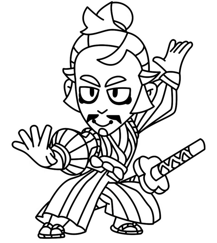 Desenho para colorir Gray Andarilho