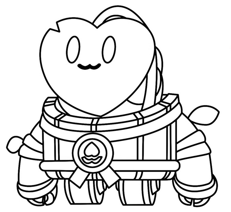 Desenho para colorir Sprout Tanuki