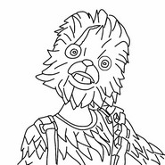 Feuille de coloriage - Experte des Wookiees - Fortnite - Star Wars