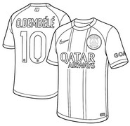Coloring page Dembélé
