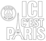 Kolorowanka Ici c'est Paris