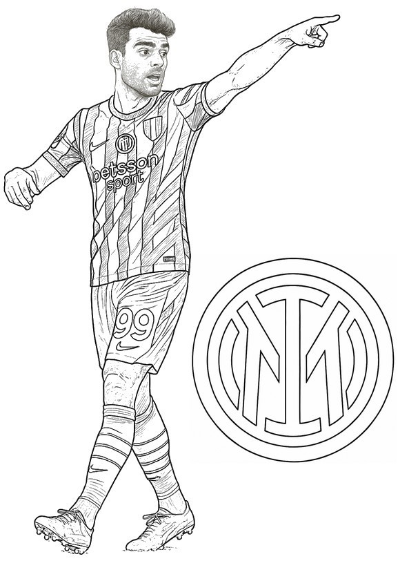 Coloriage Mehdi Taremi