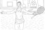Desenho para colorir Loïs Boisson