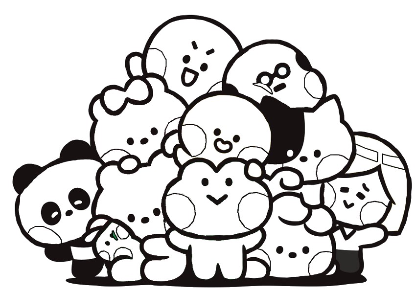 Coloriage Minini