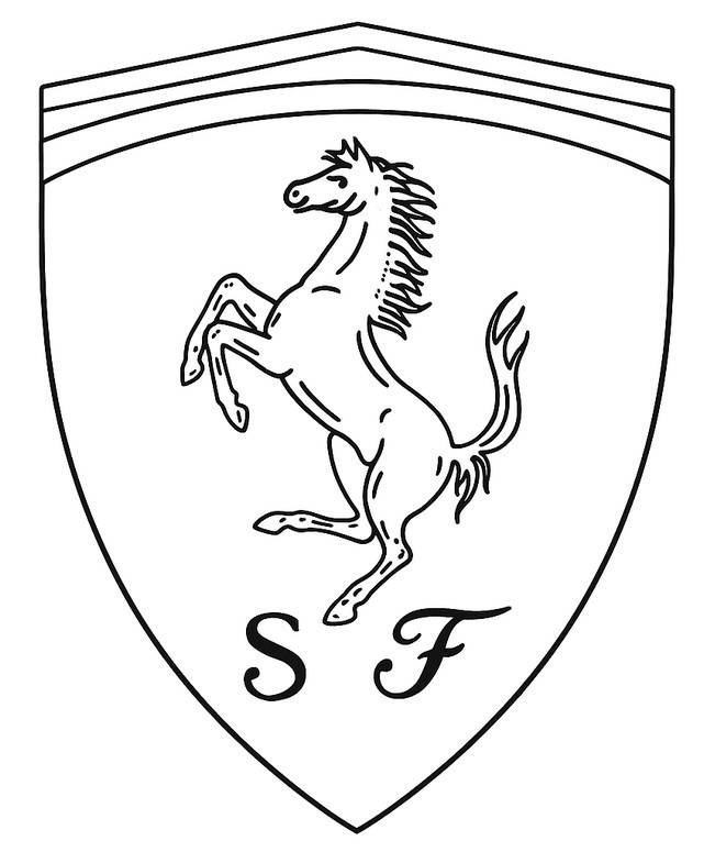 Kolorowanka Ferrari